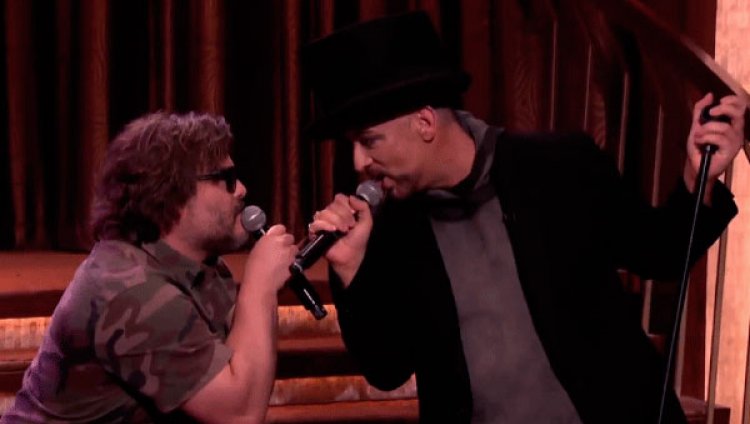 Robby Krieger, Jack Black y Boy George interpretan 'Hello, I love you' Robby Krieger, Jack Black y Boy George interpretan 'Hello, I love you'
