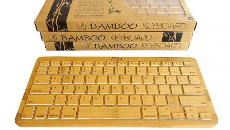 iZen el teclado de Bambú más ecológico del mercado iZen el teclado de Bambú más ecológico del mercado