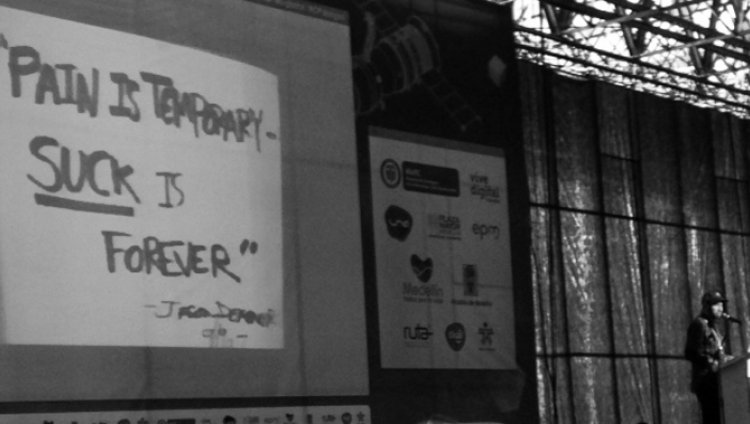 "Los sacrificios valen la pena" Jay Shuster en Campus Party 2013 "Los sacrificios valen la pena" Jay Shuster en Campus Party 2013