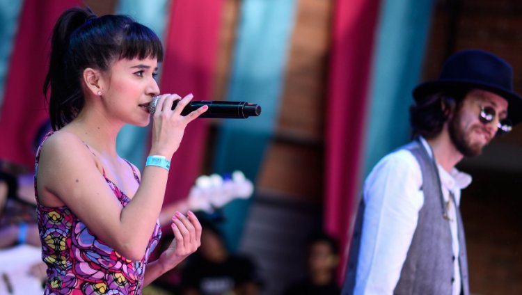 Esteman y Pedrina en el Concierto Radiónica 2014 Esteman y Pedrina y Rio de gira por México
