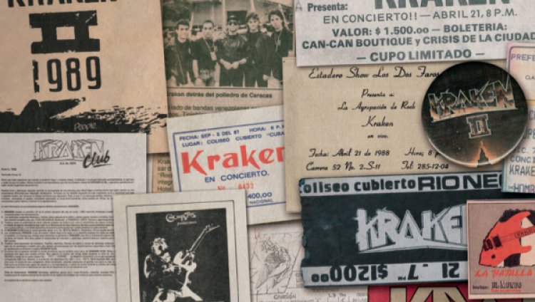 30 años de Metal en el libro de Kraken 30 años de Metal en el libro de Kraken