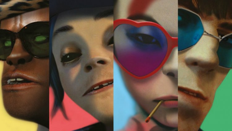 ¡Gorillaz y Rag N Bone Man se juntan en una canción! Russel, Murdoc, Noodles y 2D son los personajes que componen Gorillaz.