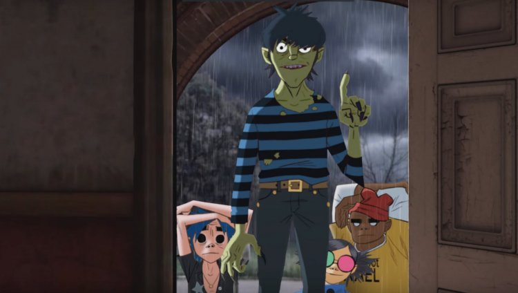 Oficialmente, ¡Regresó Gorillaz! Foto: Captura vídeo 'Saturnz Barz'