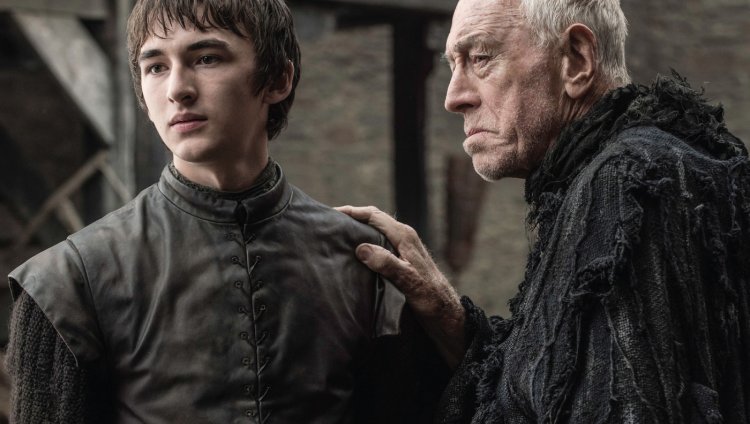Vean las primeras fotos del final de temporada de Game Of Thrones Bran Stark y 'el cuervo de tres ojos'.