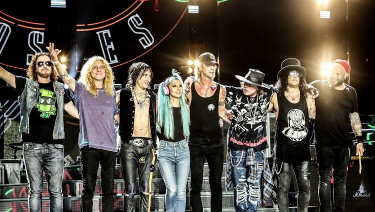 ¿Cuál es su álbum favorito de Guns N' Roses? Foto tomada de www.gunsnroses.com