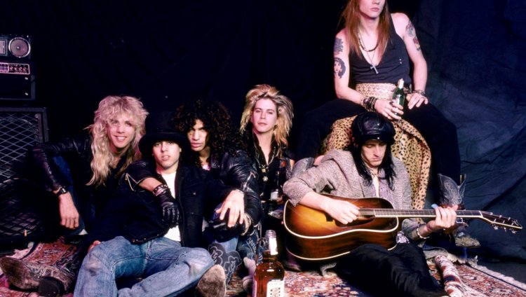 30 años de ‘Appetite For Destruction’: cuando todo cambió Guns N' Roses en 1987. Foto de Robert John.