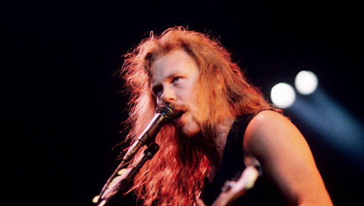 ¡Feliz cumpleaños James Hetfield! James Hetfield, actual líder de Metallica.