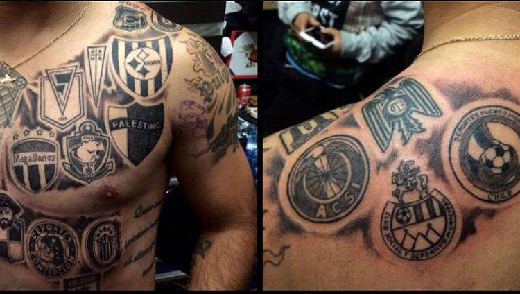 Fútbol y tatuajes: gratitud eterna Fútbol y tatuajes: gratitud eterna