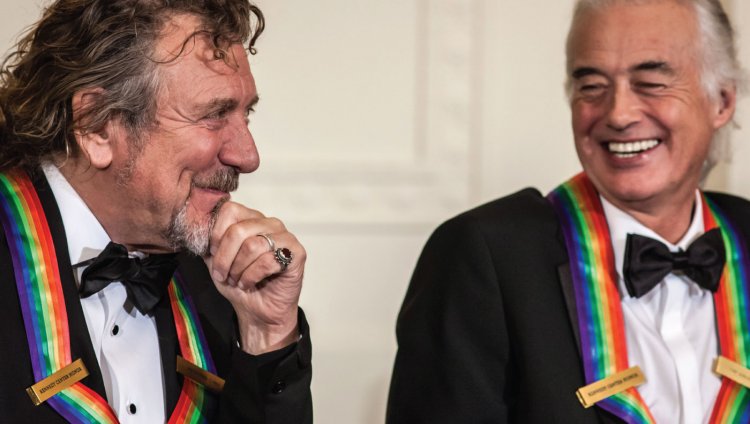 Led Zeppelin gana pleito sobre plagio de "Stairway to Heaven" 'Page & Plant', nombre con el que los líderes de Led Zeppelin giraron a mediados de los 90.