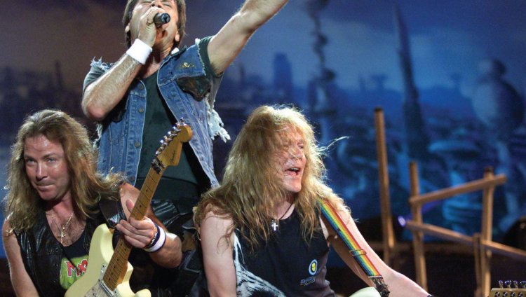 Las 10 palabras más y menos usadas del metal Iron Maiden. Foto tomada de www.metalinjection.net