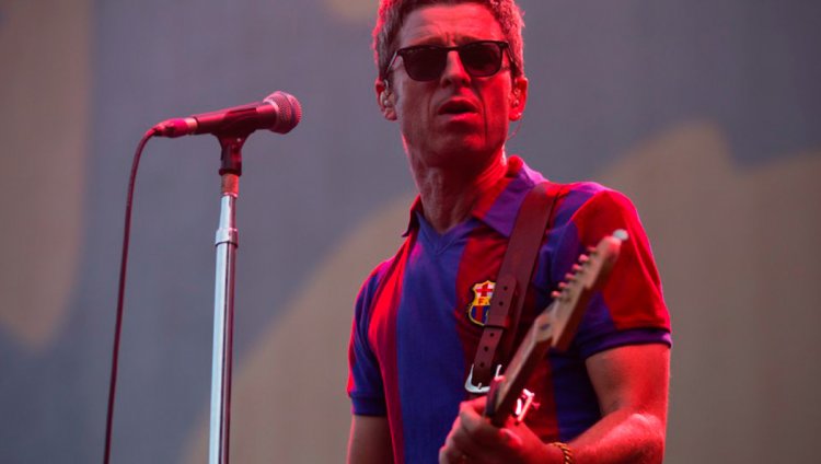 Noel Gallagher: “Maine Road fue el mejor estadio donde he tocado” Noel Gallagher en Barcelona. Foto de Ross Stewart.