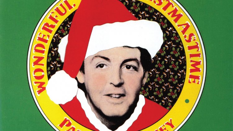Paul McCartney, Jimmy Fallon y algunos actores interpretan "Wonderful Christmastime" Carátula de "Wonderful Christmastime" 1986.