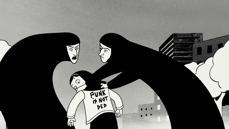 11 películas animadas que no son para niños Persépolis 2007