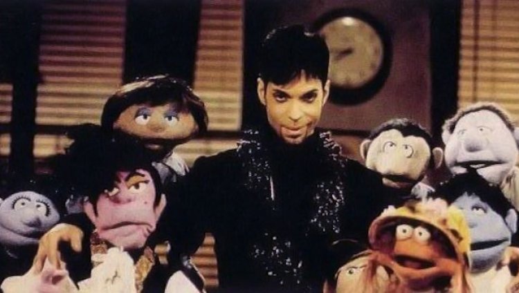 Rockstars en los Muppets Prince en 1997