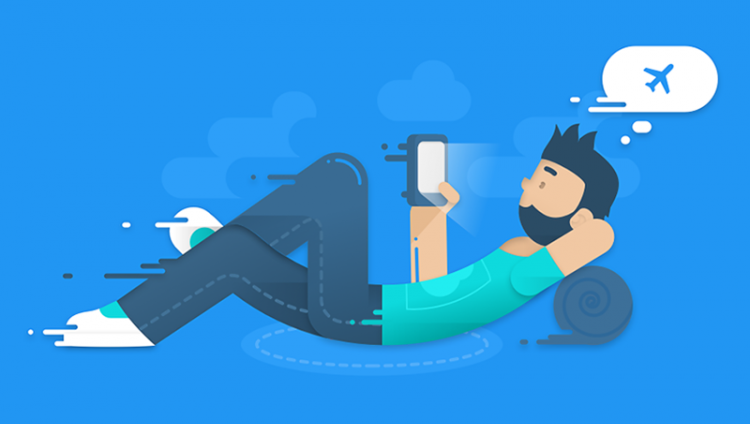 11 Grandes momentos de Internet Ilustración: Biryukov Evgeny, alojada en dribbble.com