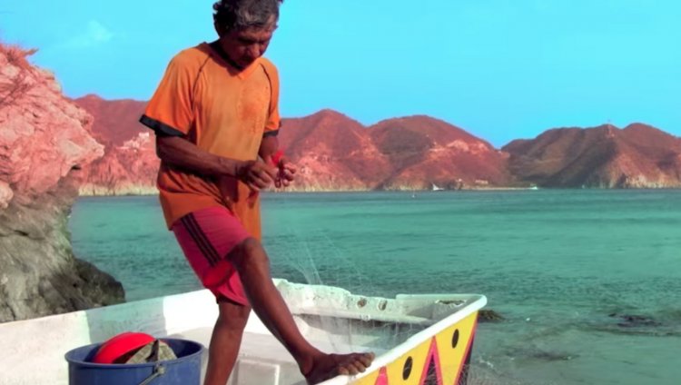 Taganga, la playa caribeña llena de colores Foto: Captura vídeo Yo voy ganao'