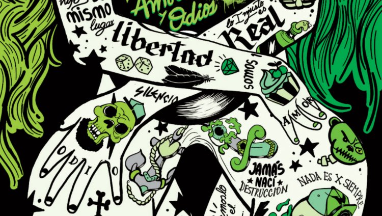 Wasted 2x0 lanza su primer disco: Entre amores y odios Un diseño del ilustrador Alejo Giros para el debut de Wasted 2x0