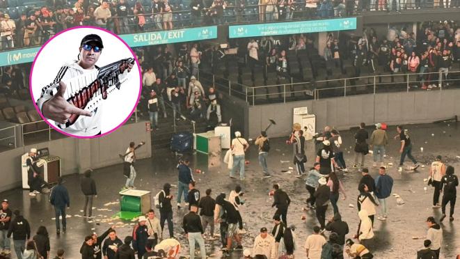 Qué pasó en el concierto de Damas Gratis en el Movistar Arena de Bogotá | Foto tomada de redes sociales