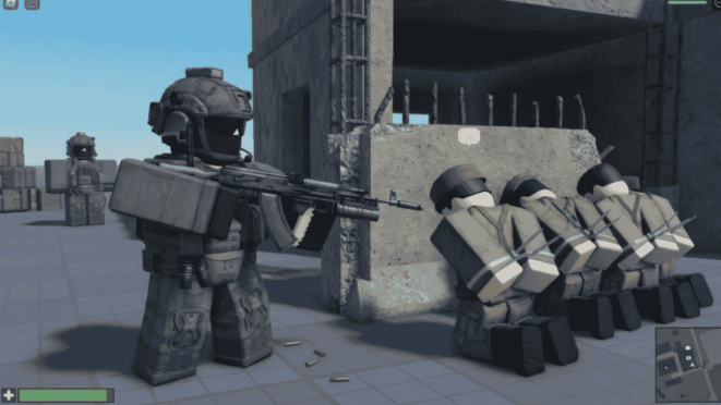 Escena de Roblox