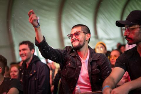 Festival Estéreo Picnic 2022 asistentes gozando el festival