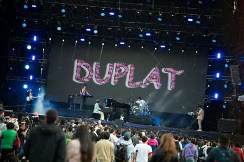 Festival Estéreo Picnic 2022 Duplat en Tarima