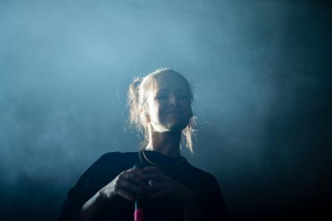 Festival Estereo Picnic 2022 con artista dentro del escenario