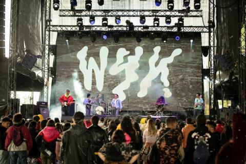 Festival Estereo Picnic 2022 con Wyk en Tarima,