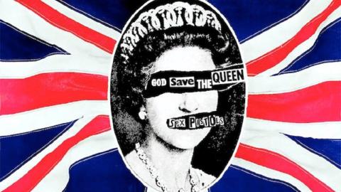 Portada God Save the Queen Sex Pistols