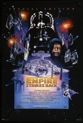 Poster original El imperio contraataca episodio V