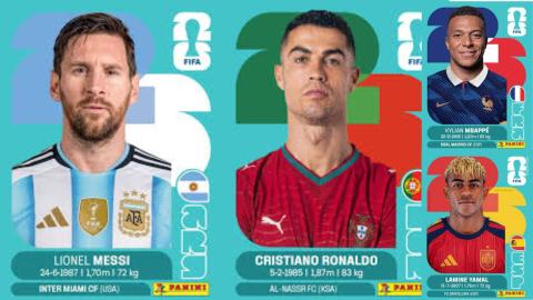 laminas mas costosas del Panini del mundial 2026