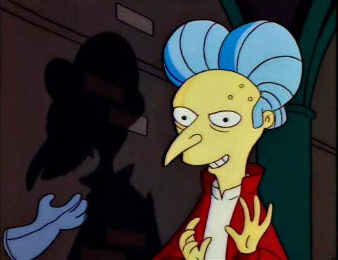 Drácula Sr Burns
