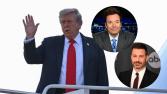 Trump lanza advertencia contra Jimmy Fallon y Jimmy Kimmel 