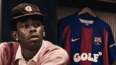 Así llegó Tyler The Creator con GOLF WANG a la camiseta del Barça 