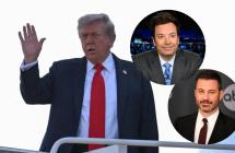 Trump lanza advertencia contra Jimmy Fallon y Jimmy Kimmel 