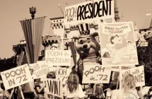 Winnie Pooh y su campaña por la presidencia de Estados Unidos: la historia del candidato más dulce  