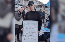 Robert del Naja de Massive Attack fue arrestado en Londres en medio de movilización por Palestina  