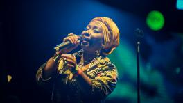 Nidia Góngora en el Festival Centtro. Foto por Pablo Arturo Pulido. 