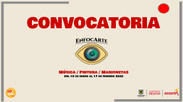 Convocatoria EnfocArte