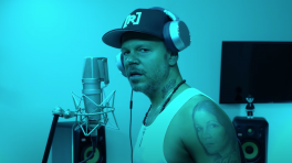 Captura de pantalla del video de Residente y Bizarrap