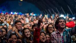 Festival Estéreo Picnic 2022 con asistentes al evento