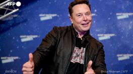 Elon Musk. Foto por AFP.