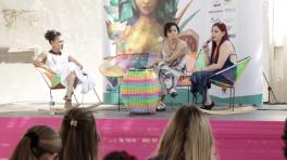 Tatiana Escárraga, Melba Escobar y Sucely Ovalle.