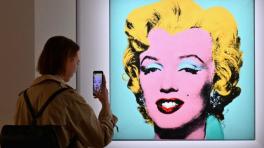 “Shot Sage Blue Marilyn” 