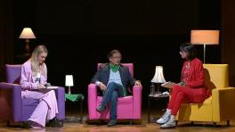 Pantallazo del debate. Extraído de la cuenta de la Fundación Artemisas. 