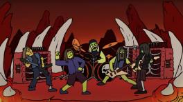  “Grave Dive” de Municipal Waste. 