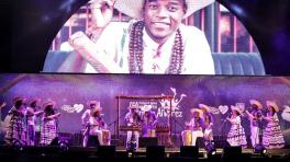 Agrupación Changó en homenaje a su vocalista. Foto: Alcaldía de Cali