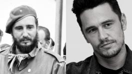 Fidel Castro y James Franco