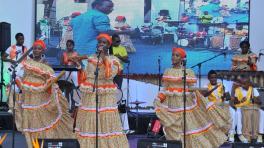 Niñas participantes del Petronito 2021. Foto Sec. Cultura Cali