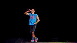 Chris Martin, vocalista de Coldplay en Bogotá. l Foto por: Nicolás Castillo