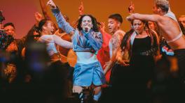 Rosalía en Bogotá concierto Movistar Arena. Foto: Andrés Alvarado